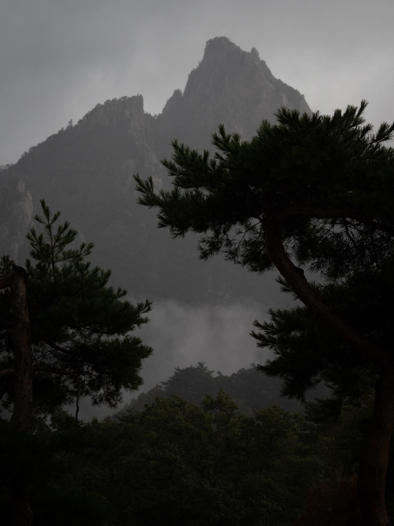 montagne du parc national de Seoraksan