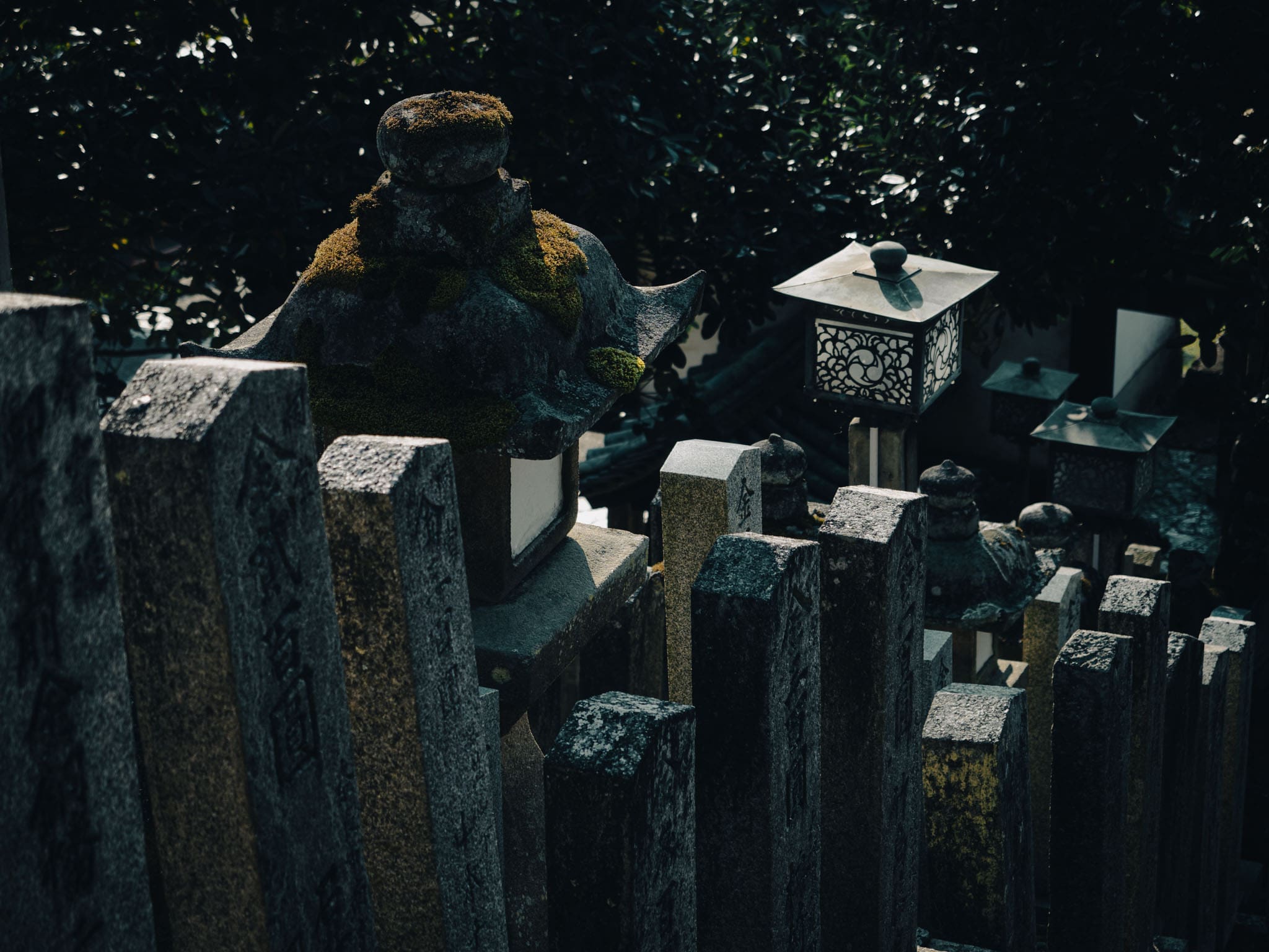 pierres tombales japonaises