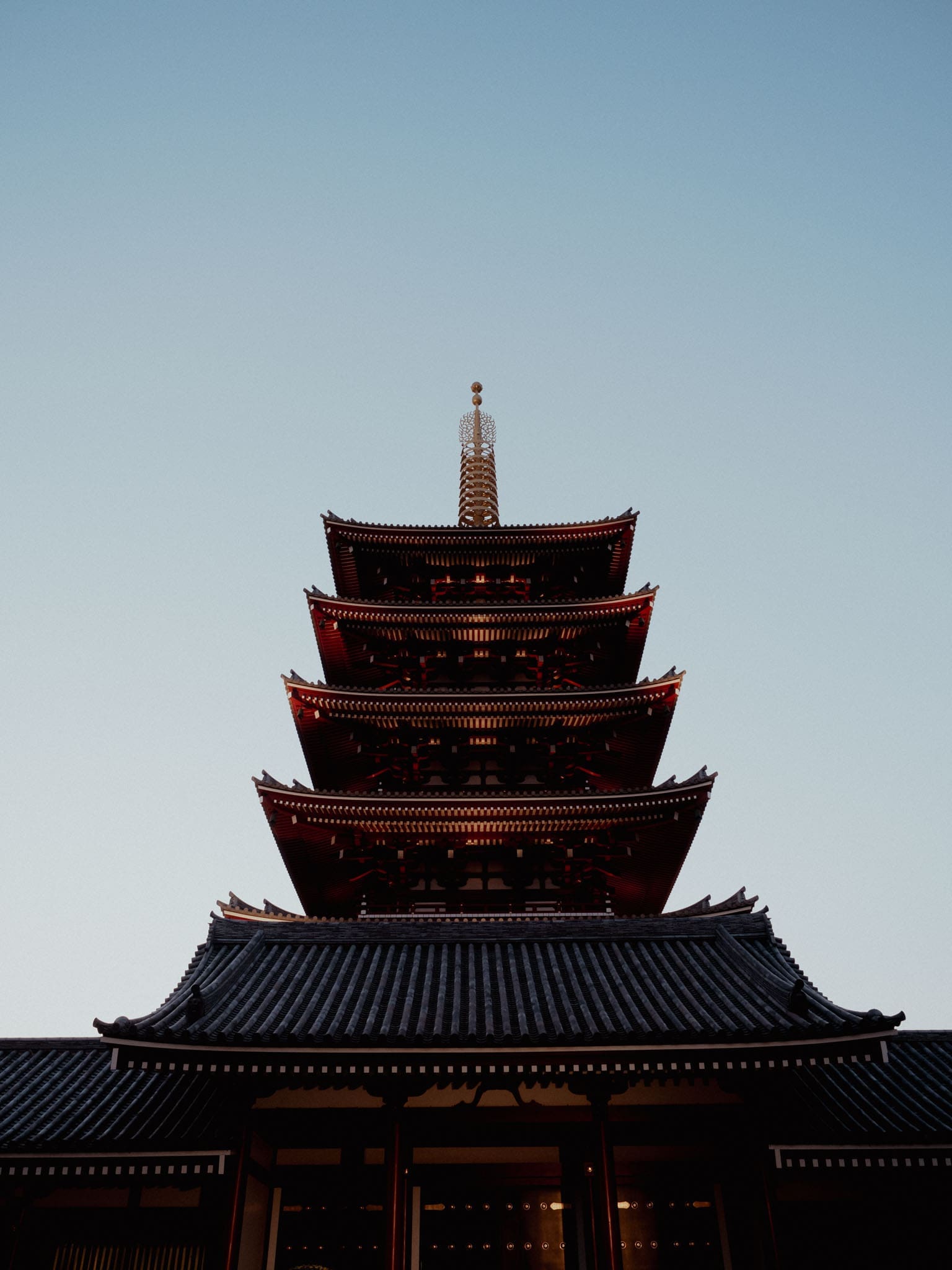 Aux alentours du temple d'Asakusa, Tokyo