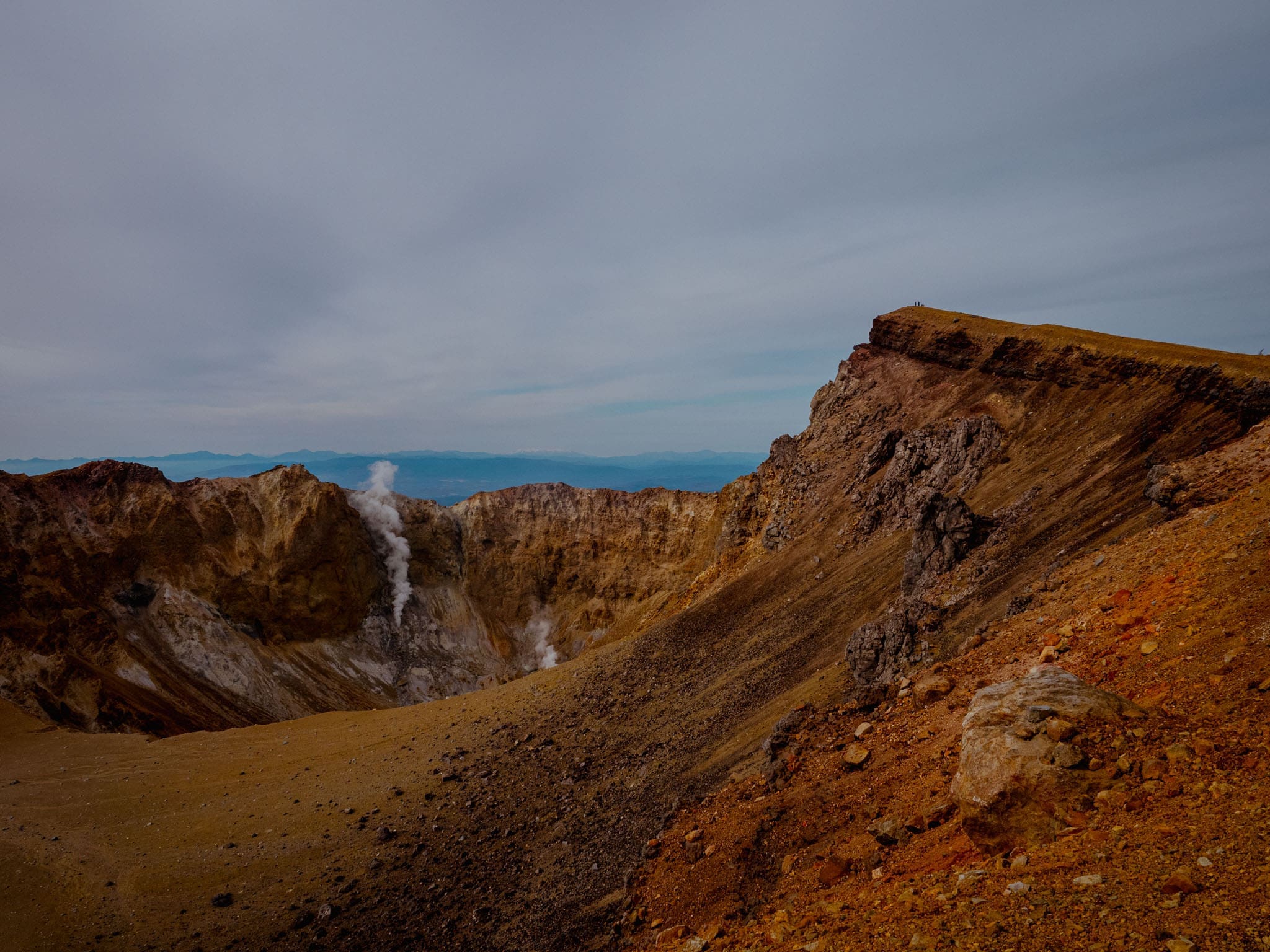 Cratère du Meakan-dake