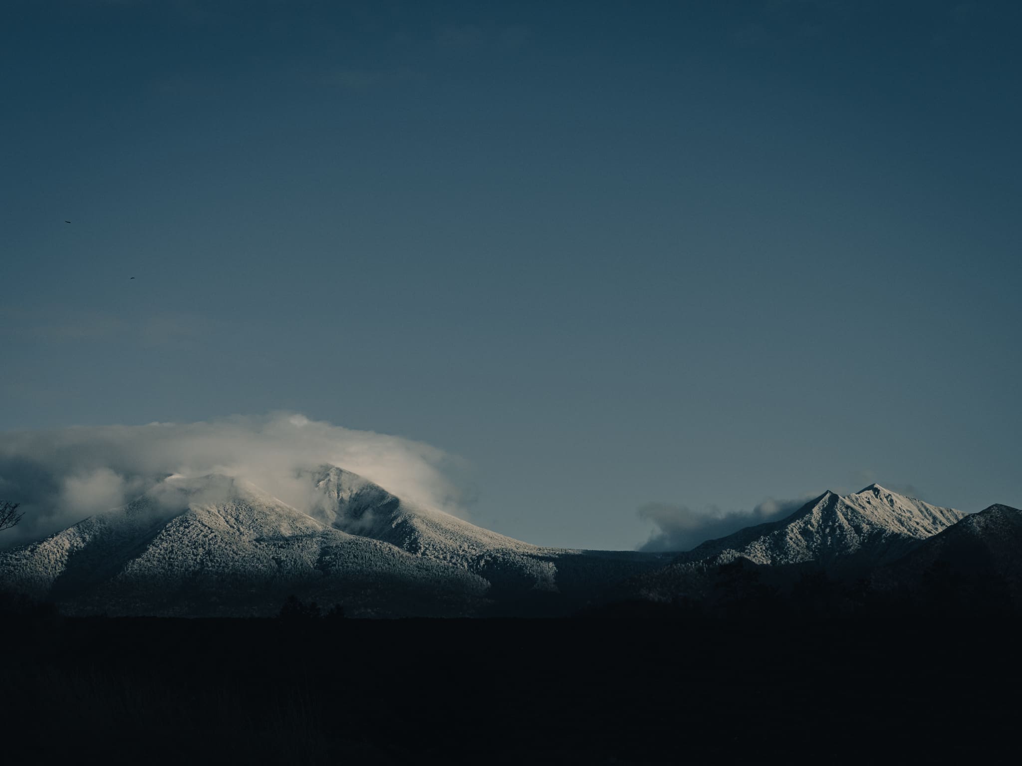 montagnes au parc national de Daisetsuzan